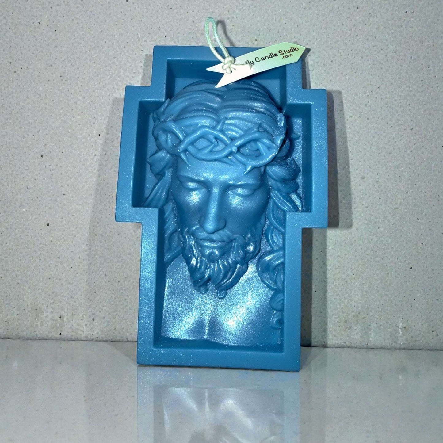 Jesus Crucifixion Candle