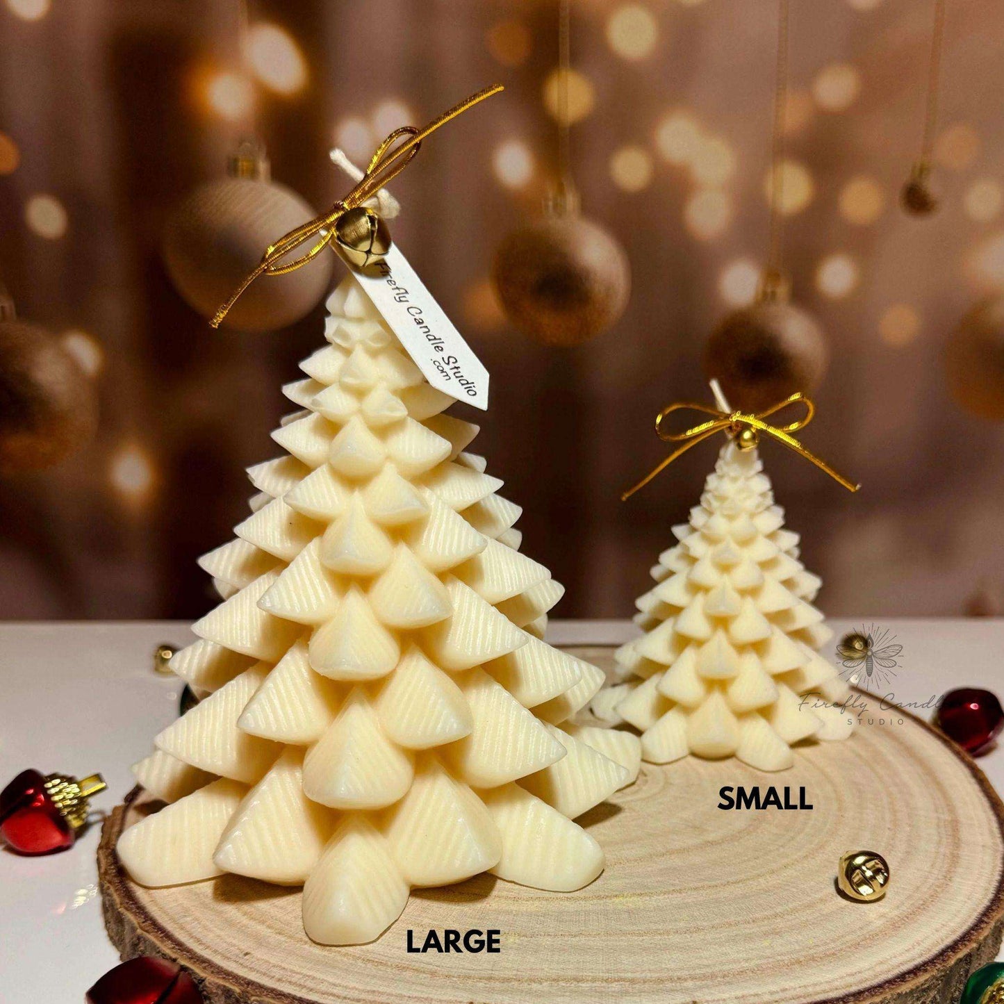 Christmas Tree Candle T-2A2B - Firefly Candle Studio