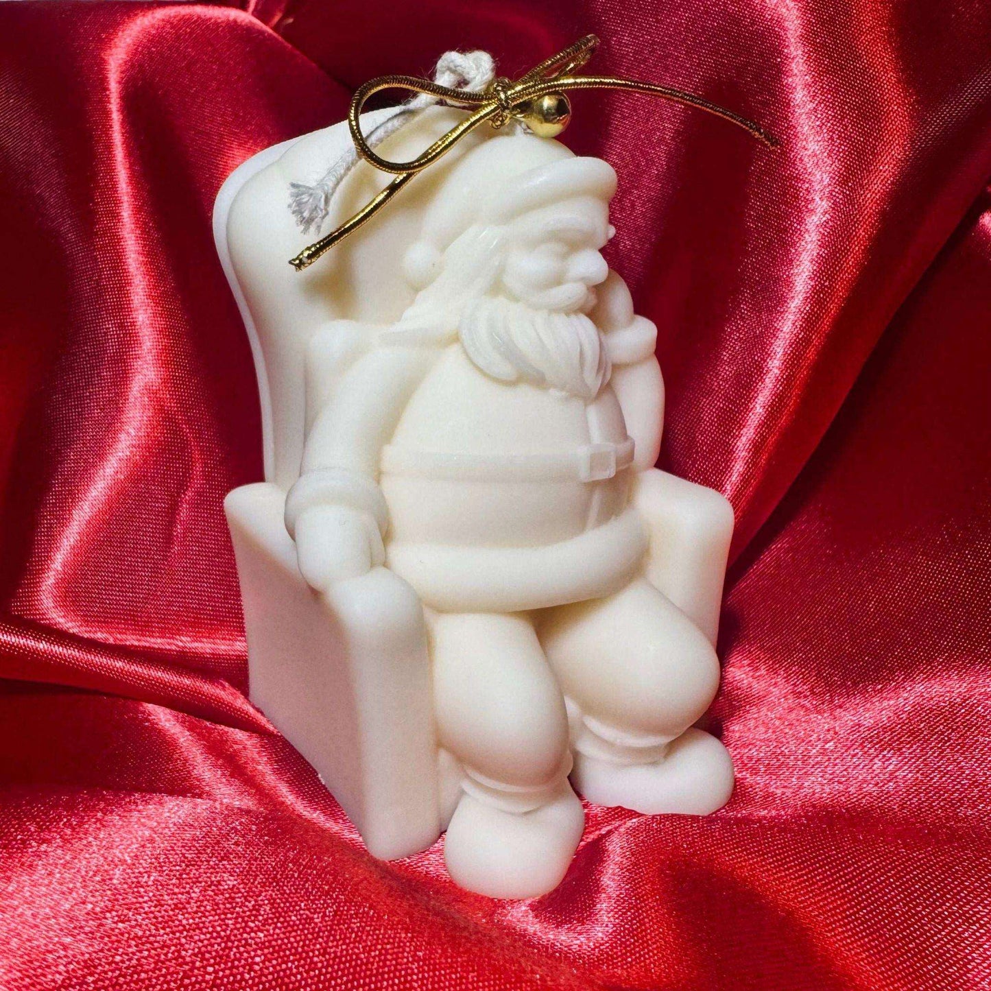 Sleeping Santa Candle - Firefly Candle Studio