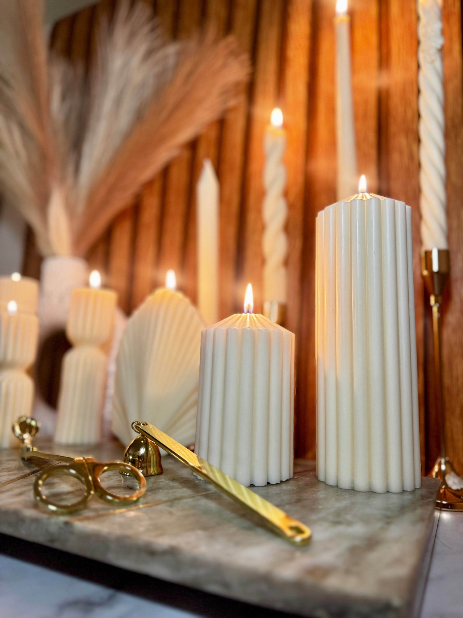 Pillar & Tapper Candles - Firefly Candle Studio 