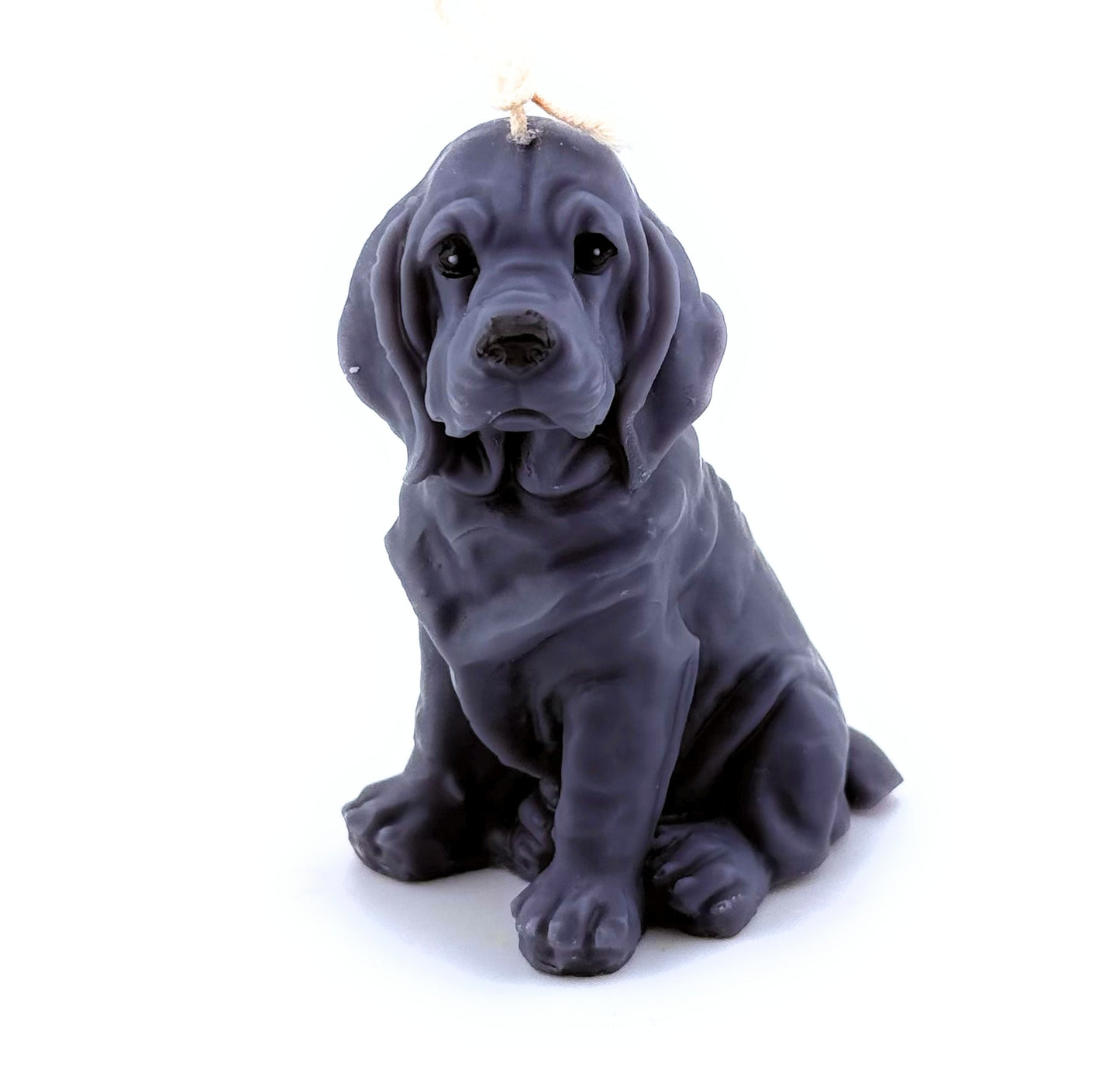Basset Hound puppy Candle