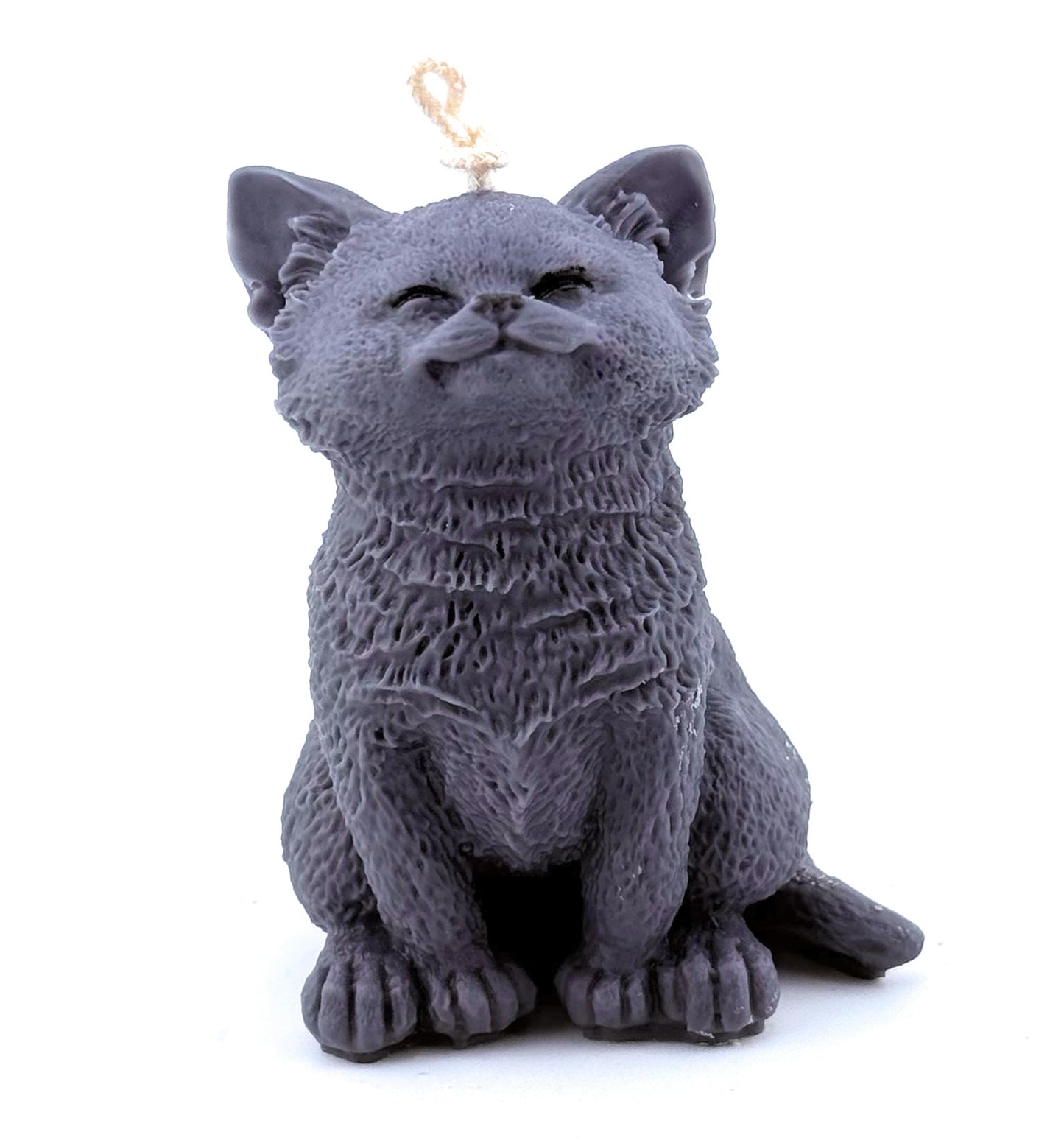 Smiling Cat Candle