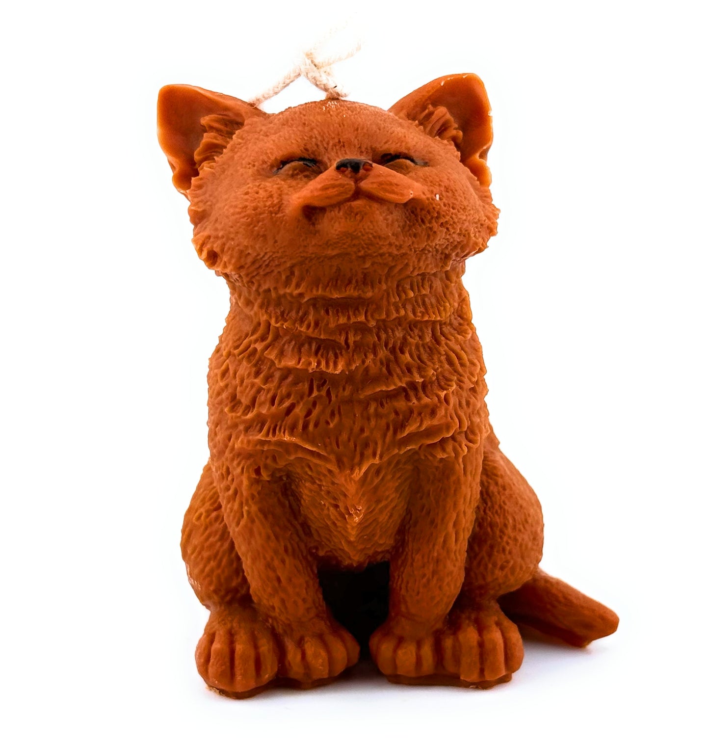 Smiling Cat Candle