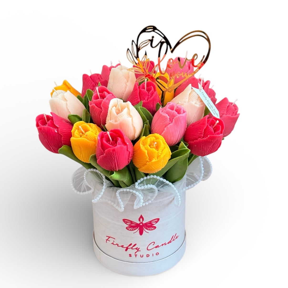 Tulip Candle Bouquet