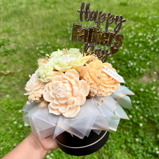 The Father’s Day Signature Candle Bouquet – Premium Masculine Fragrance