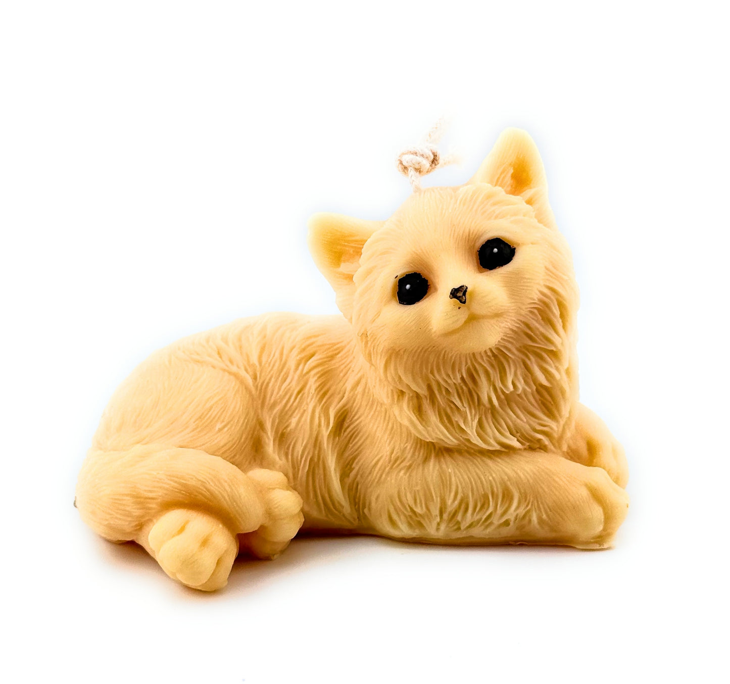 Lying Cat Candle