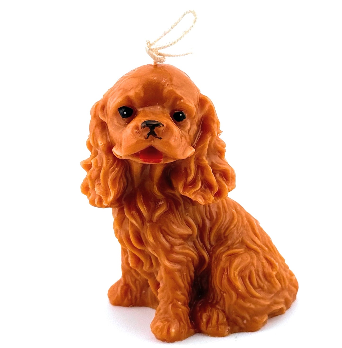 Seated Cocker Spaniel Candle
