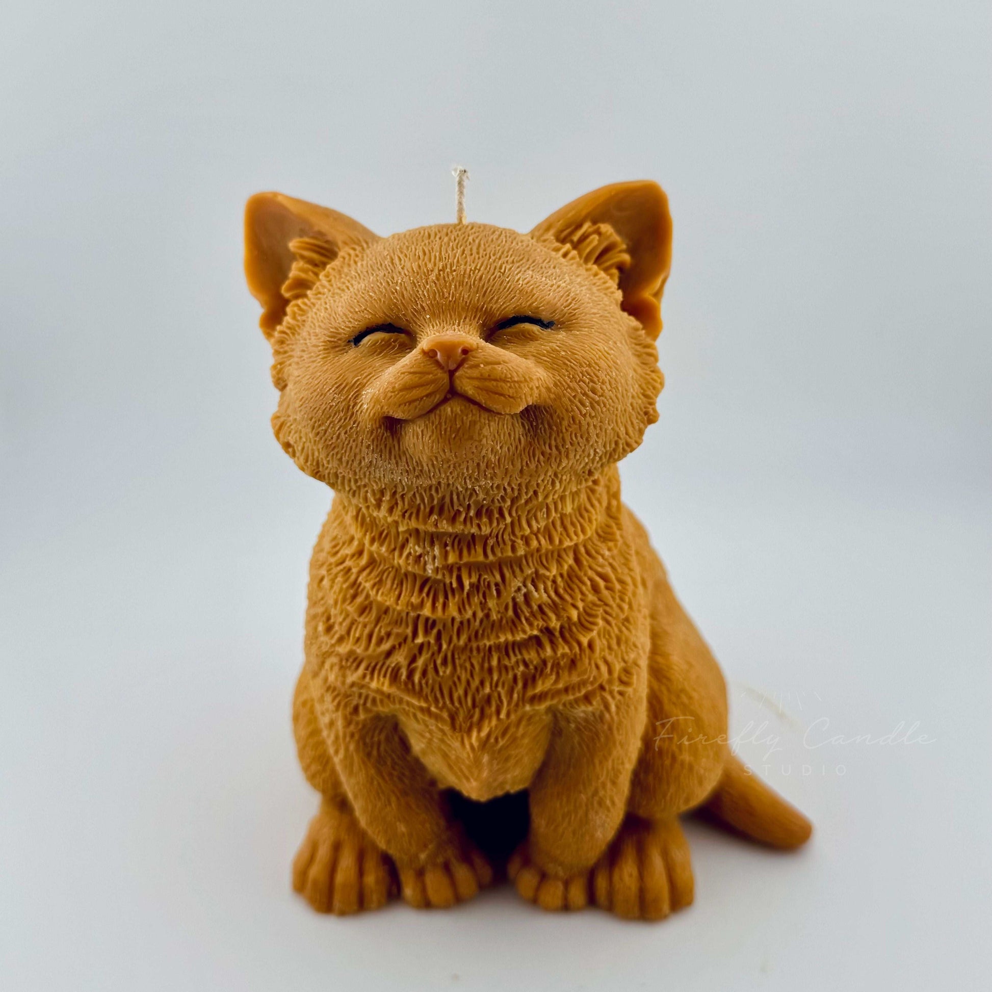 Blissful Cat Candle