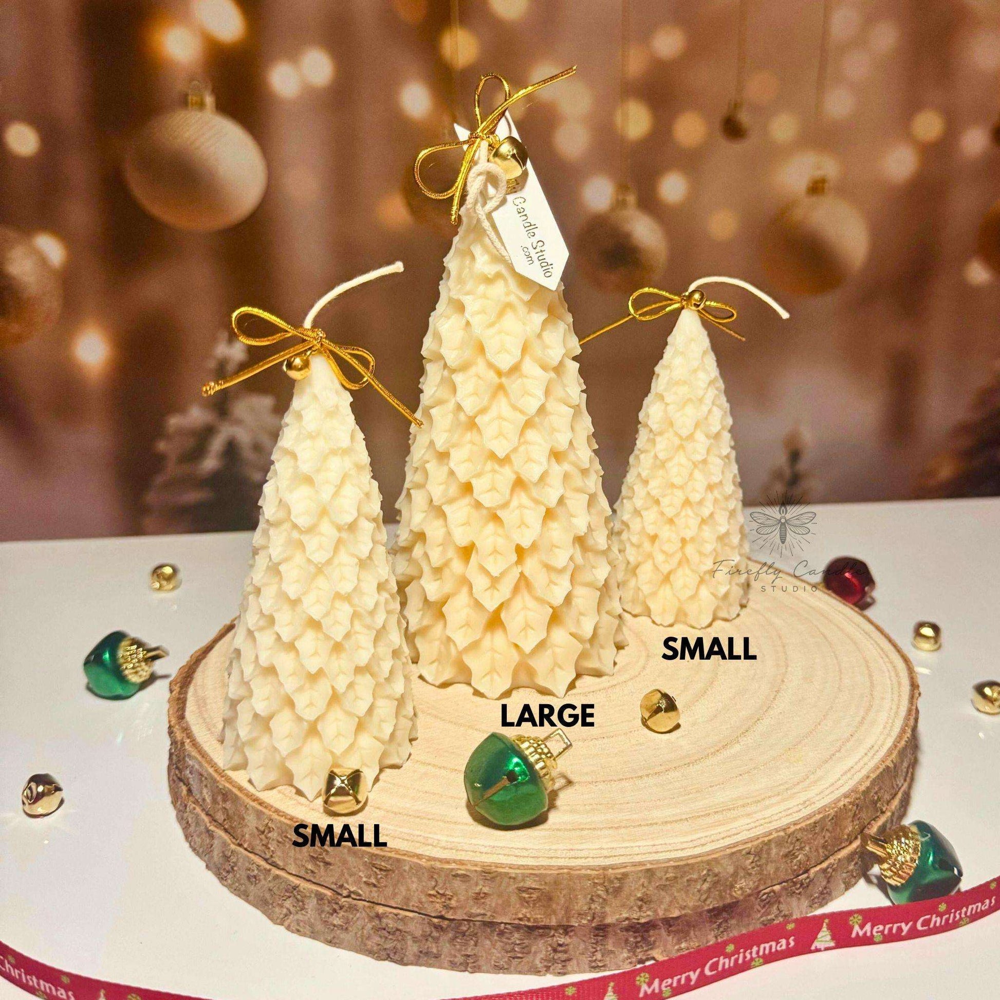 Christmas Tree Candle T-1A1B - Firefly Candle Studio
