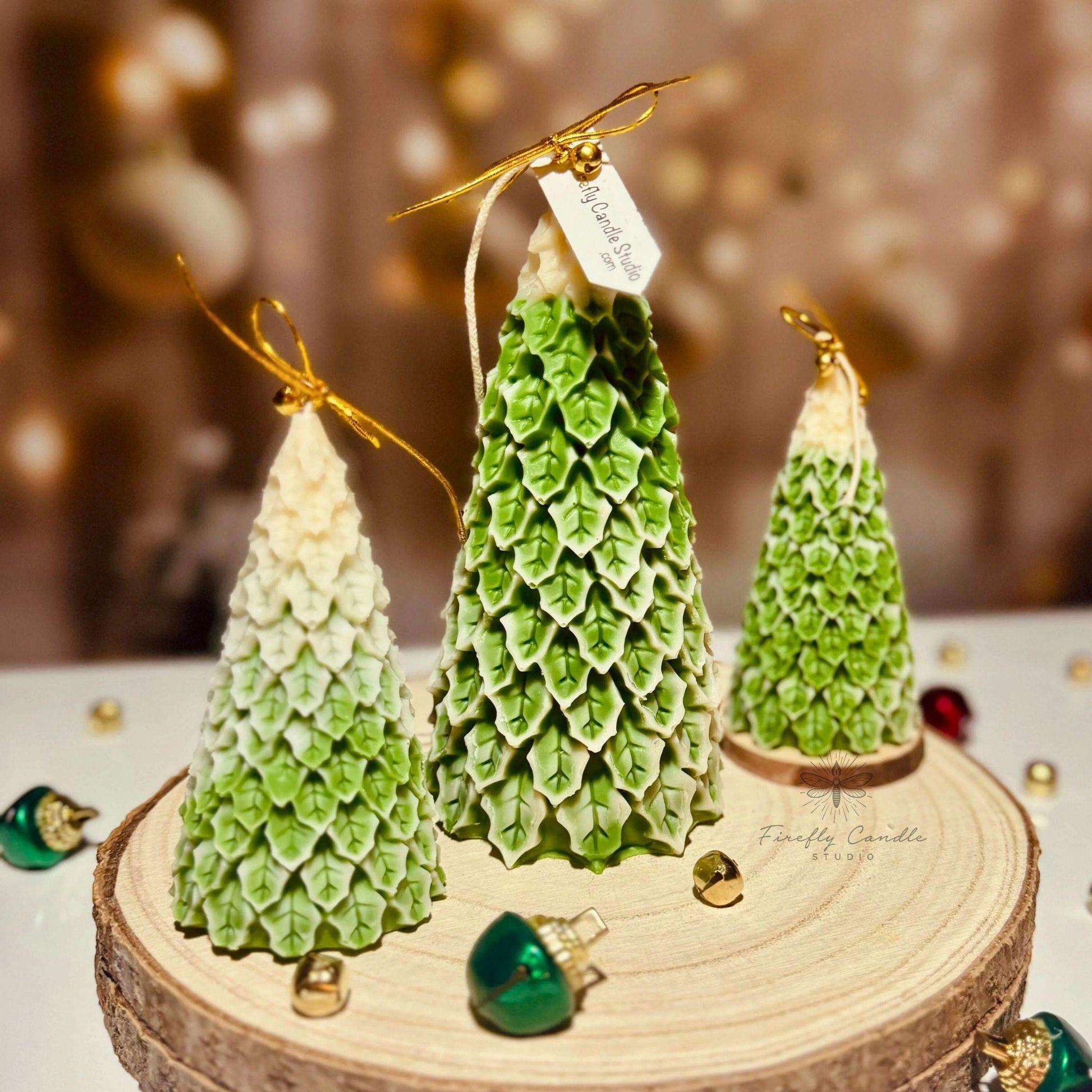 Christmas Tree Candle T-1A1B - Firefly Candle Studio