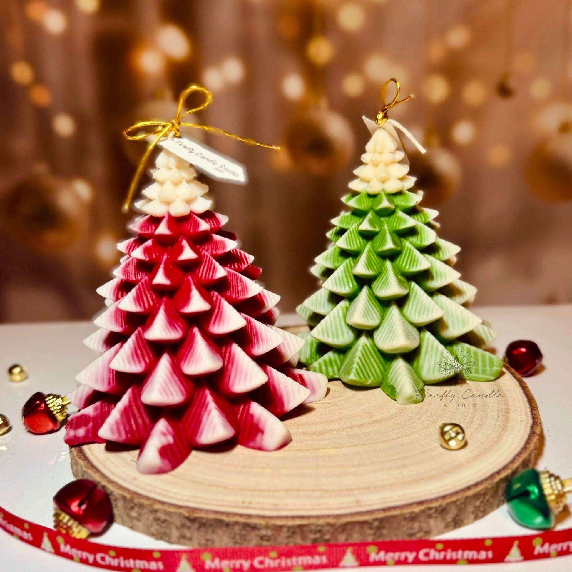 Christmas Tree Candle T-2A2B - Firefly Candle Studio