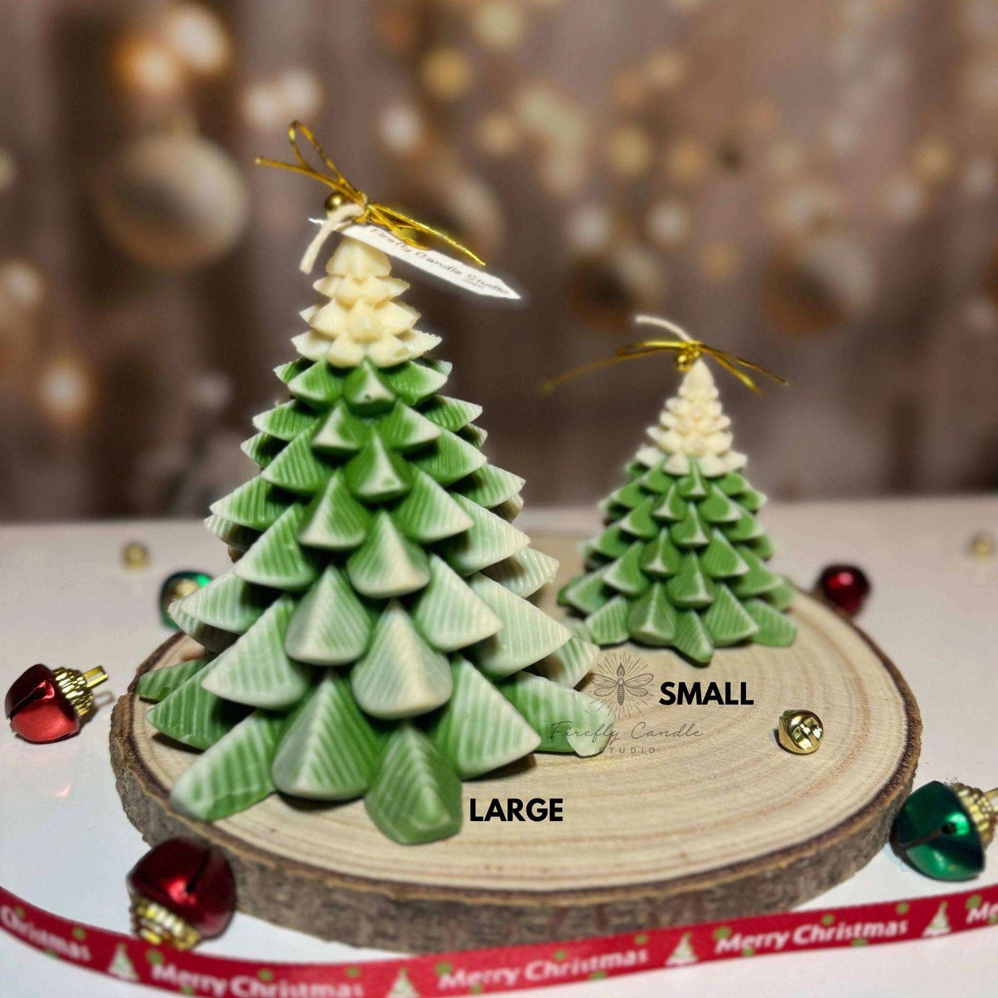 Christmas Tree Candle T-2A2B - Firefly Candle Studio