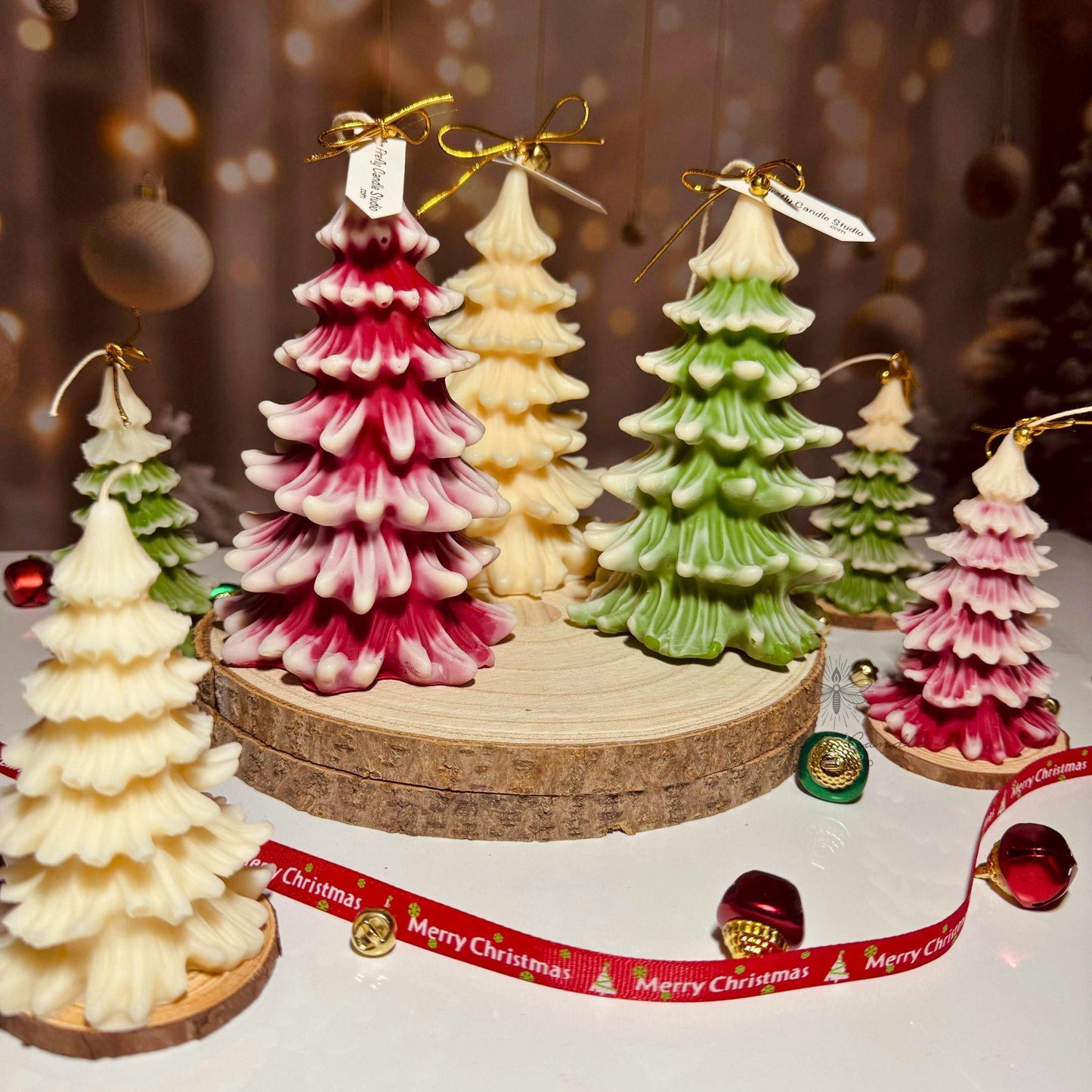 Christmas Tree Candle T-3A3B