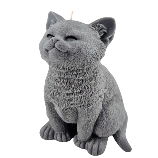 Blissful Cat Candle