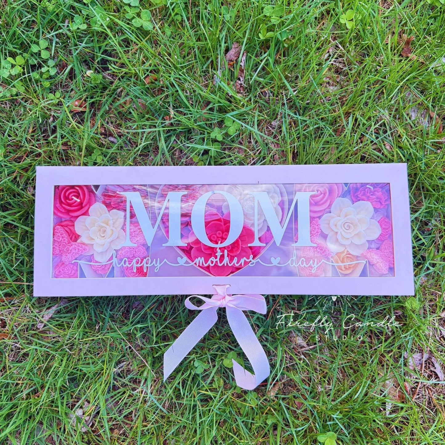 Mother’s Day Candle Gift Box – Wax Flowers & Melts