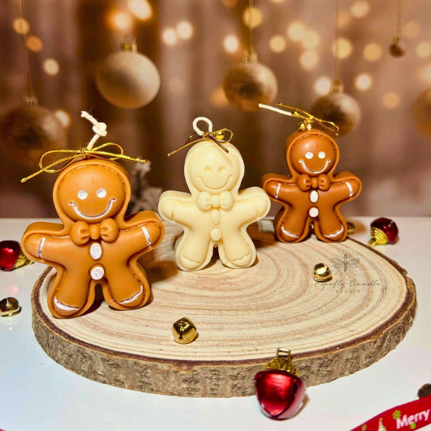 Gingerbread Candle - Firefly Candle Studio