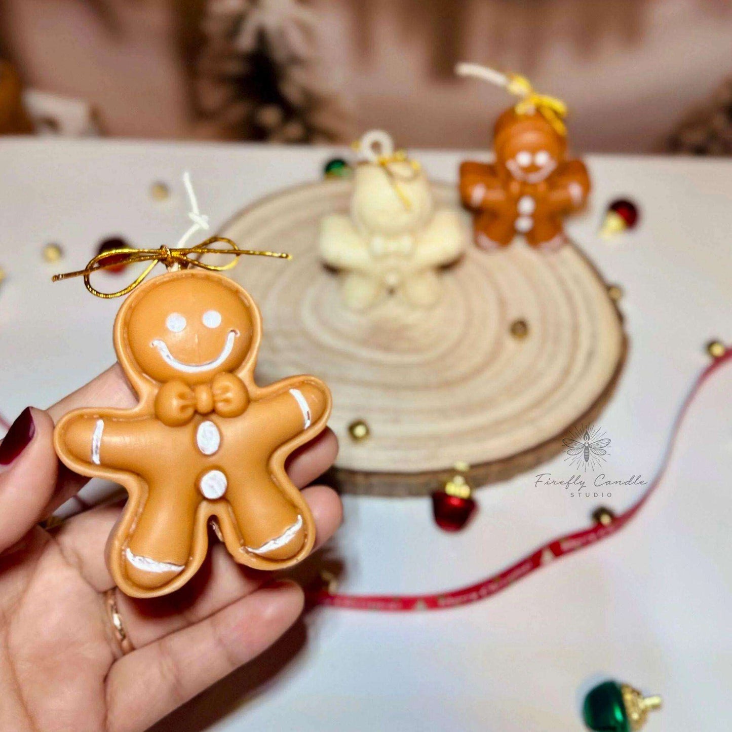 Gingerbread Candle - Firefly Candle Studio