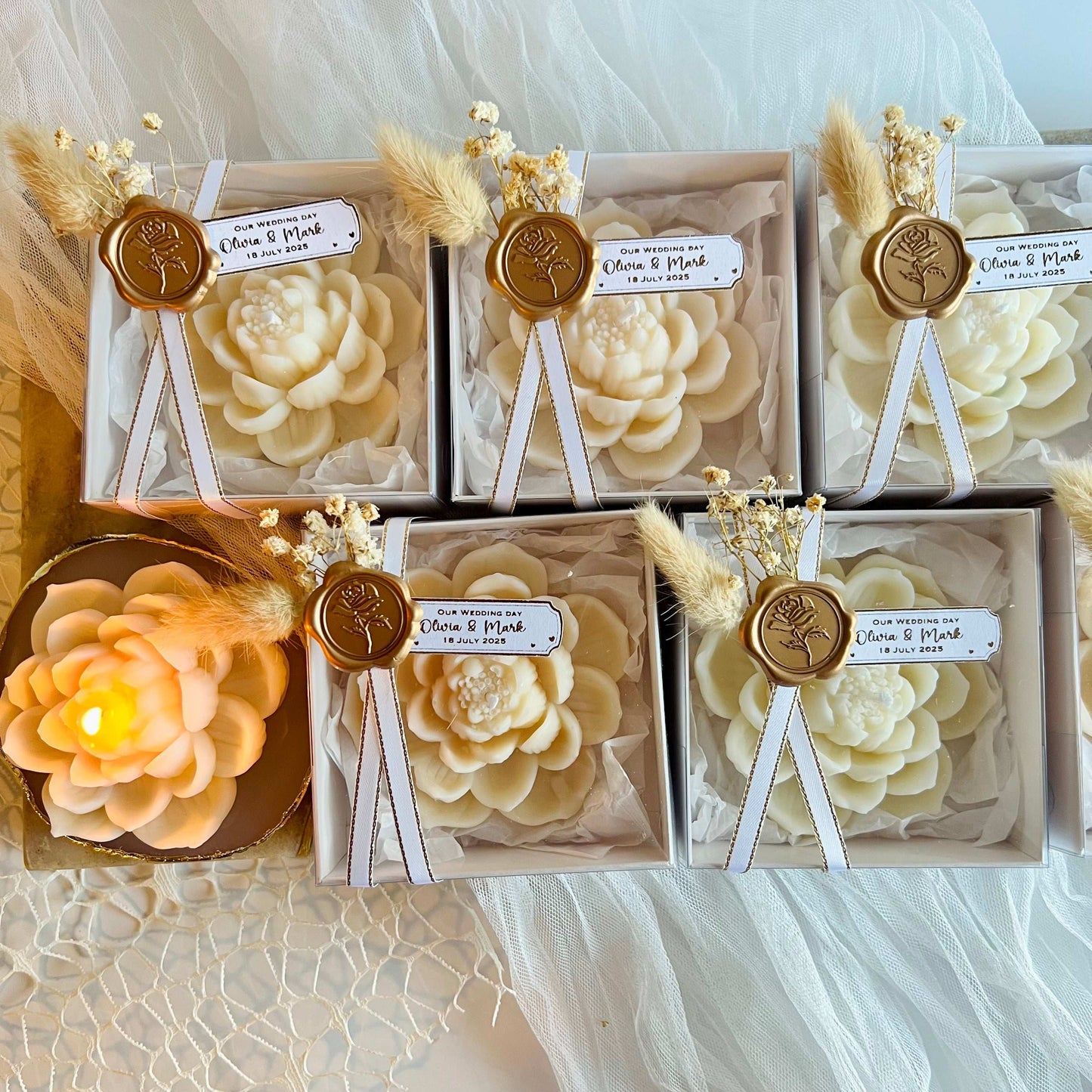 Lotto Candle MD / Wedding favors