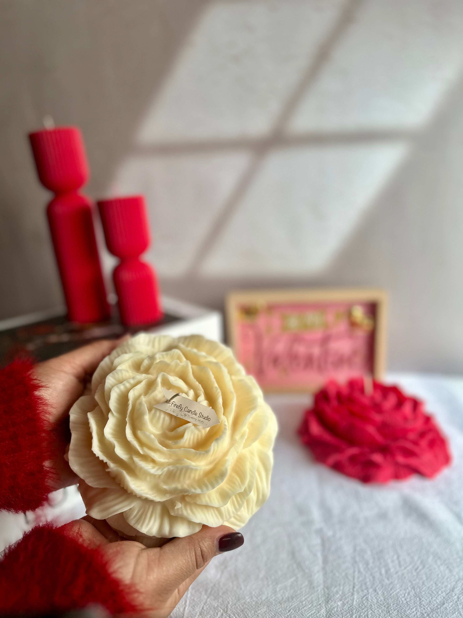 Peony Candle