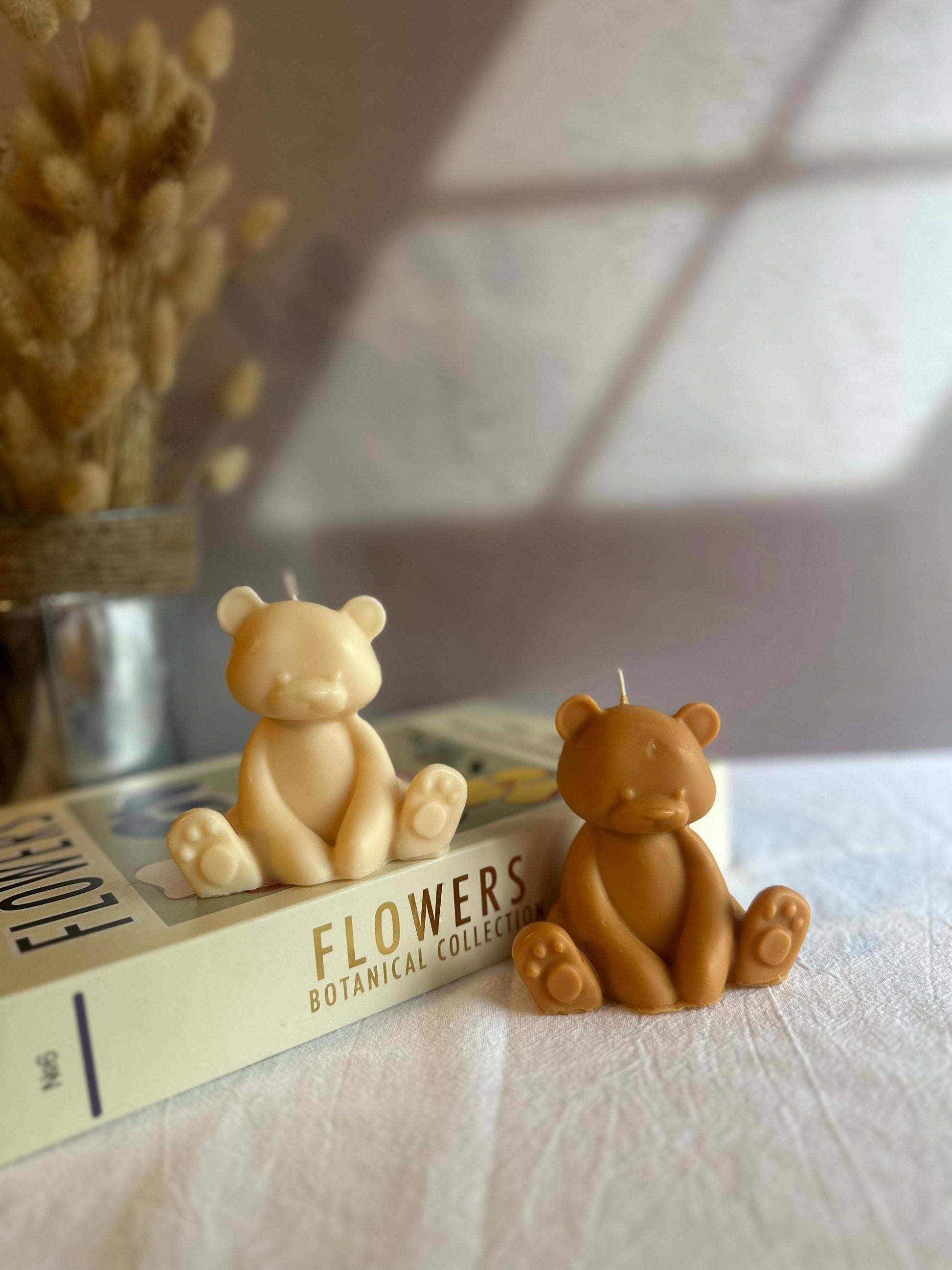 Cute Teddy Bear candle