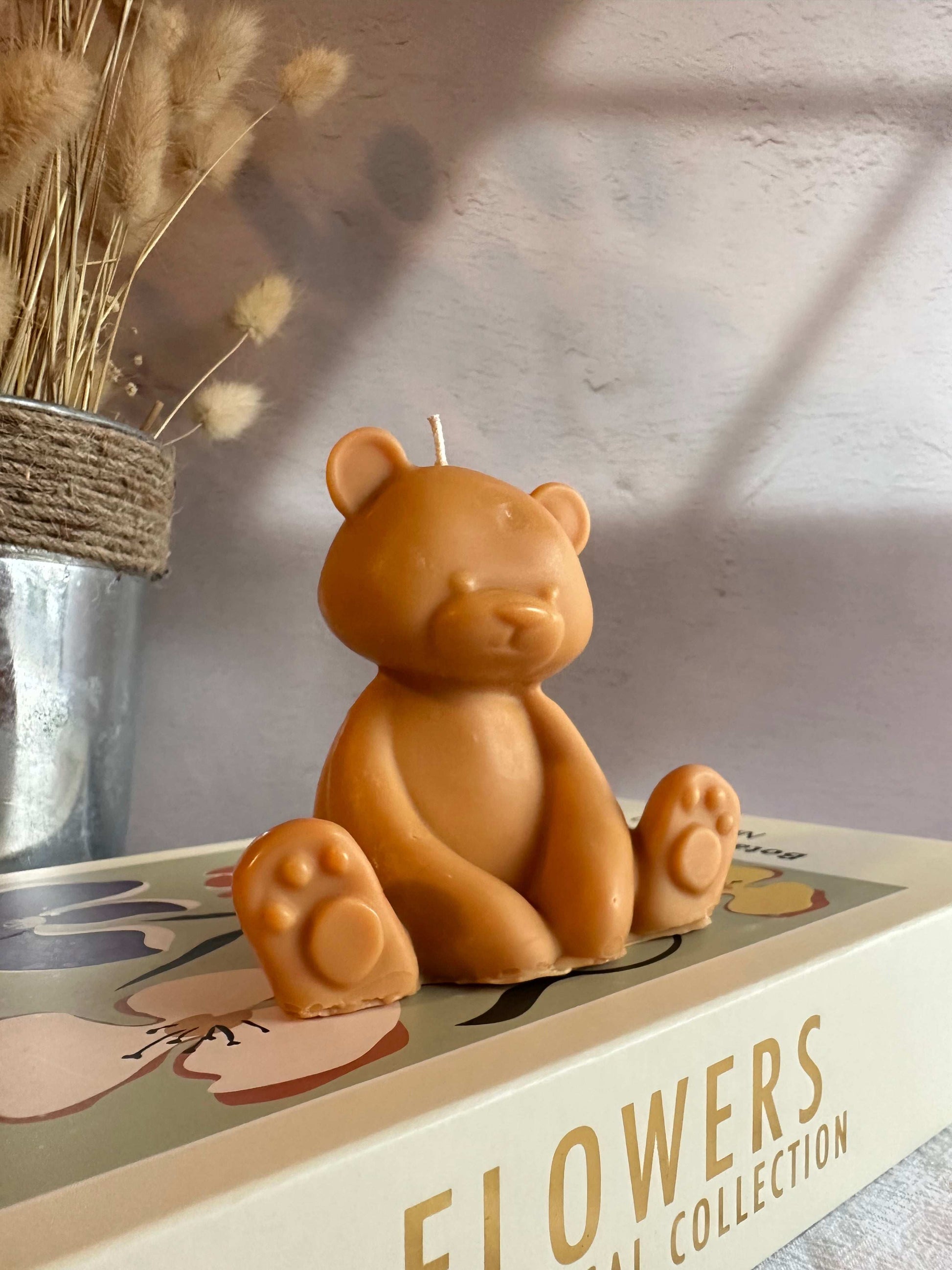 Cute Teddy Bear candle