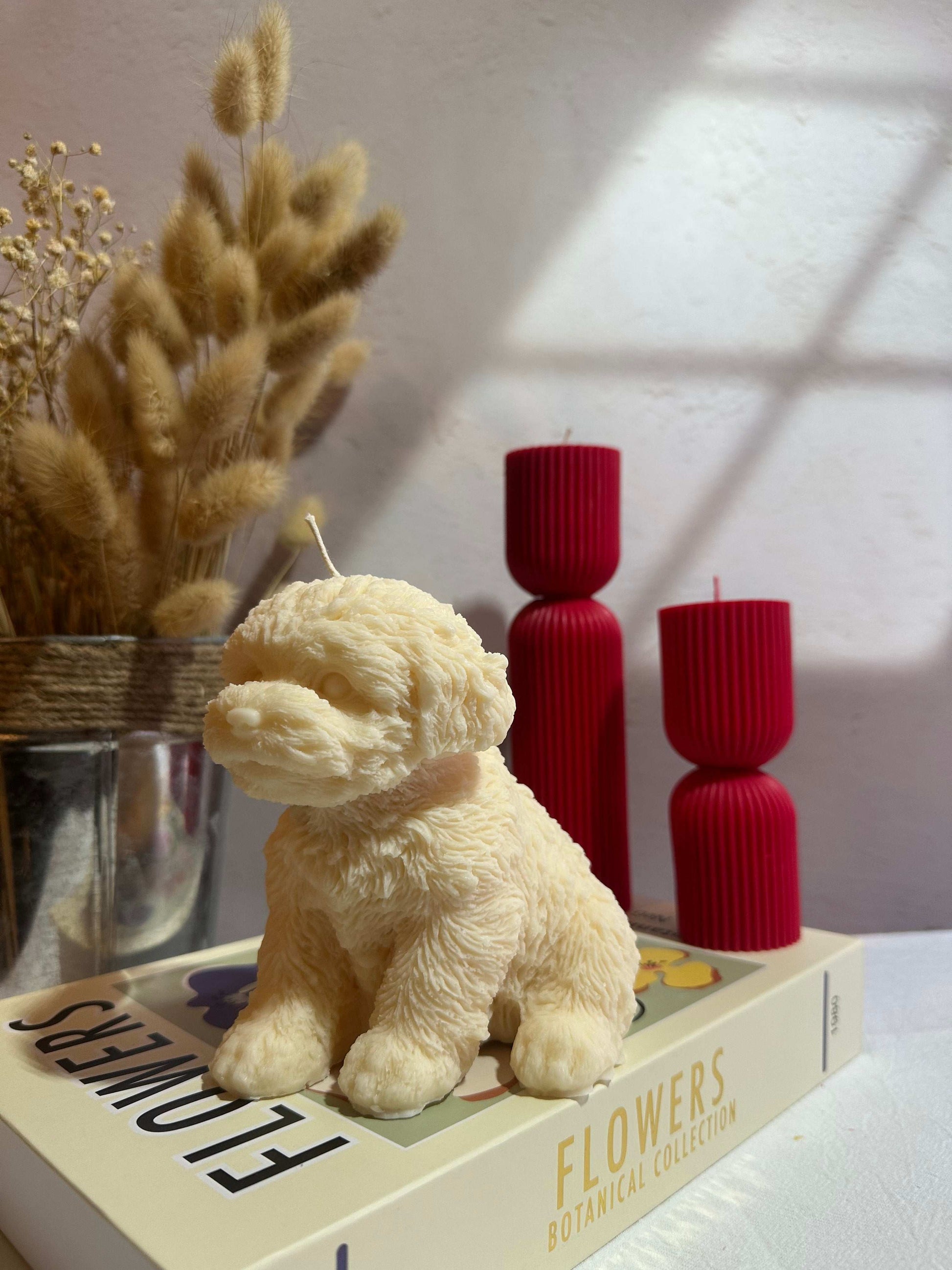 Snuggle Puppy Candle