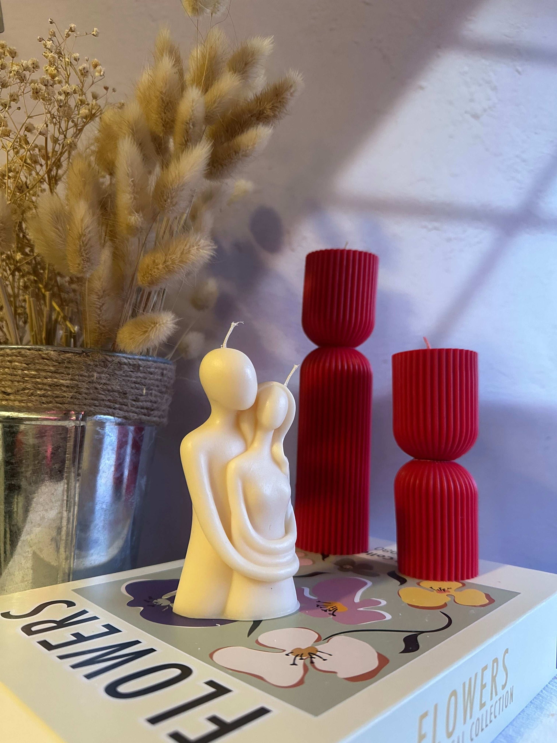 Romantic Couple Candle