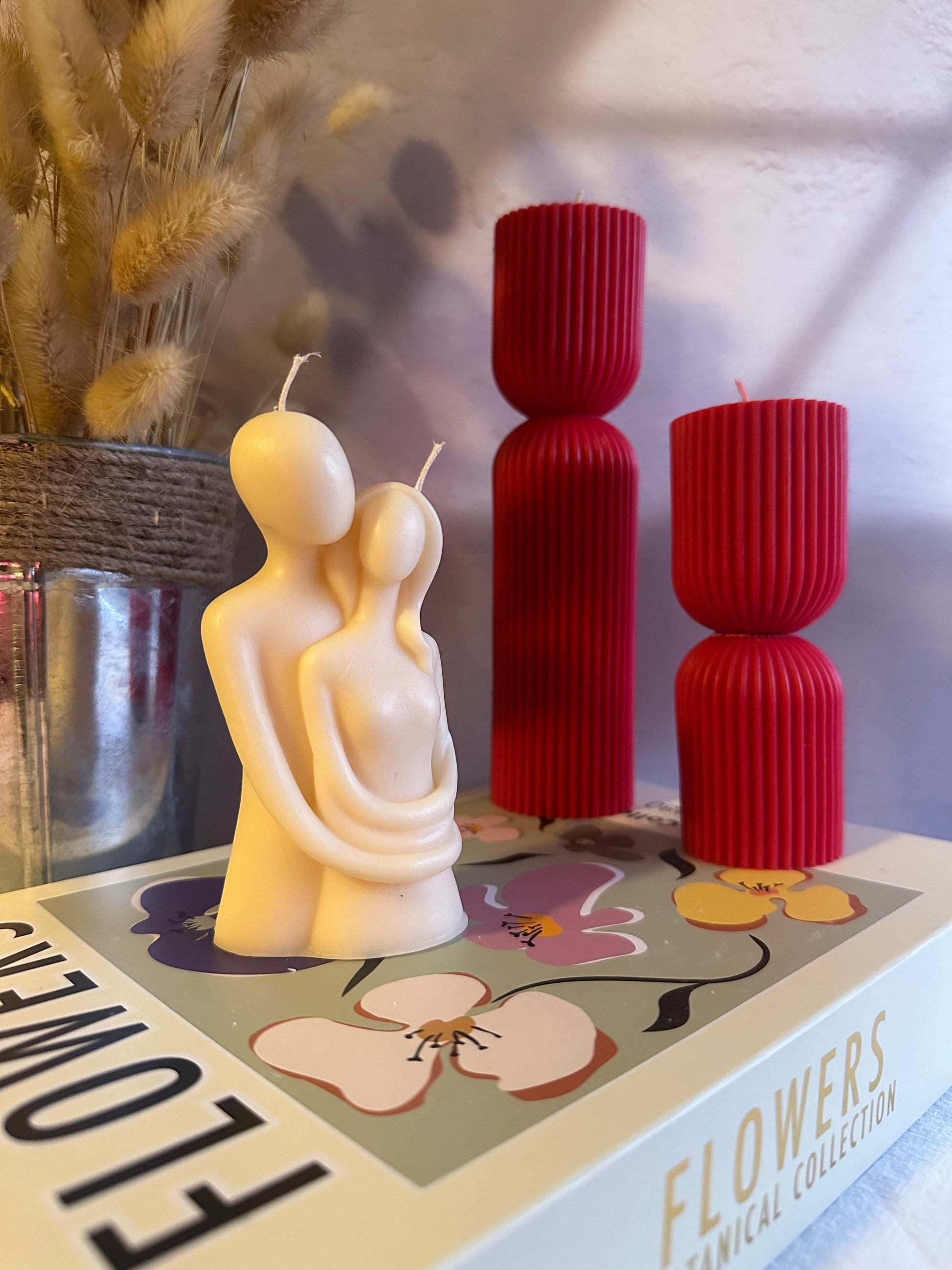 Romantic Couple Candle