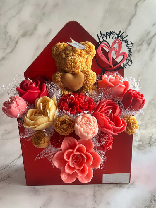 Envelope Candle Flower