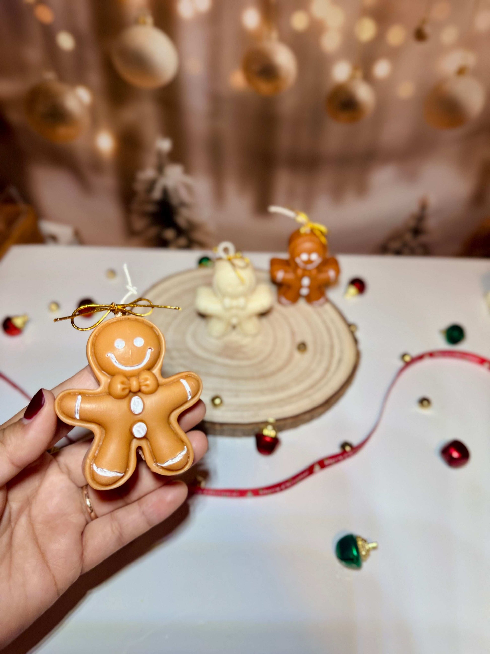 Gingerbread Candle