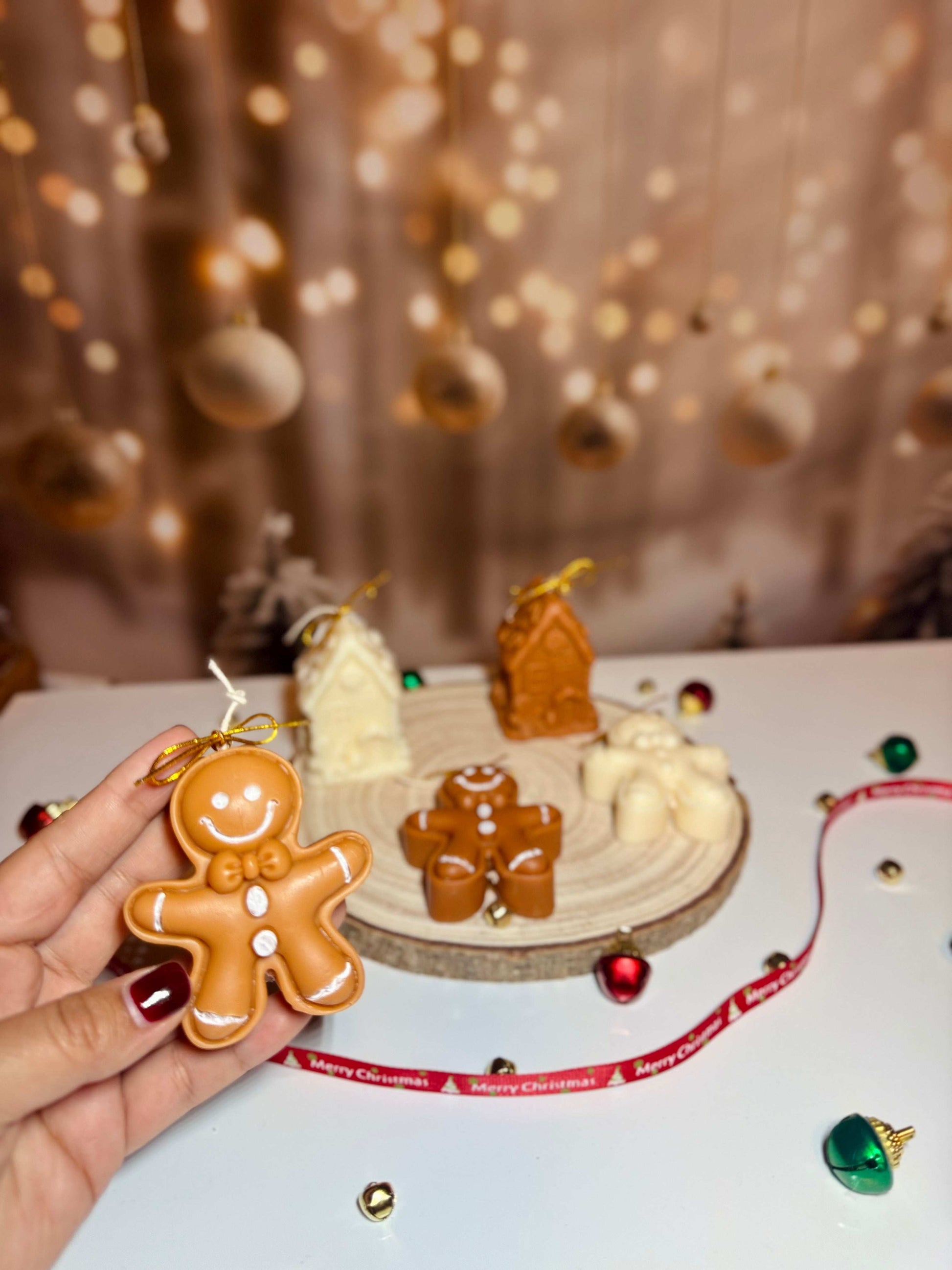 Gingerbread Candle