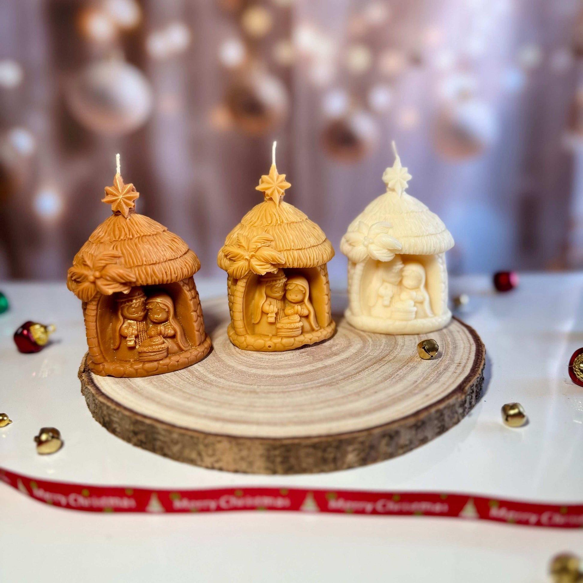 Holy Family Nativity set Candle