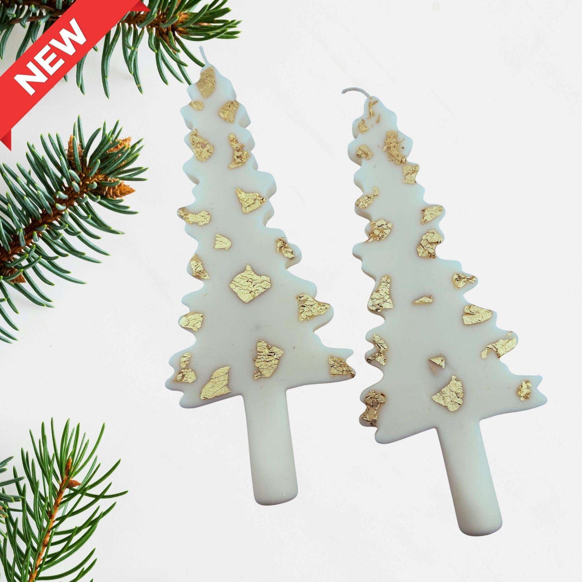 Radiant Christmas Tree Taper