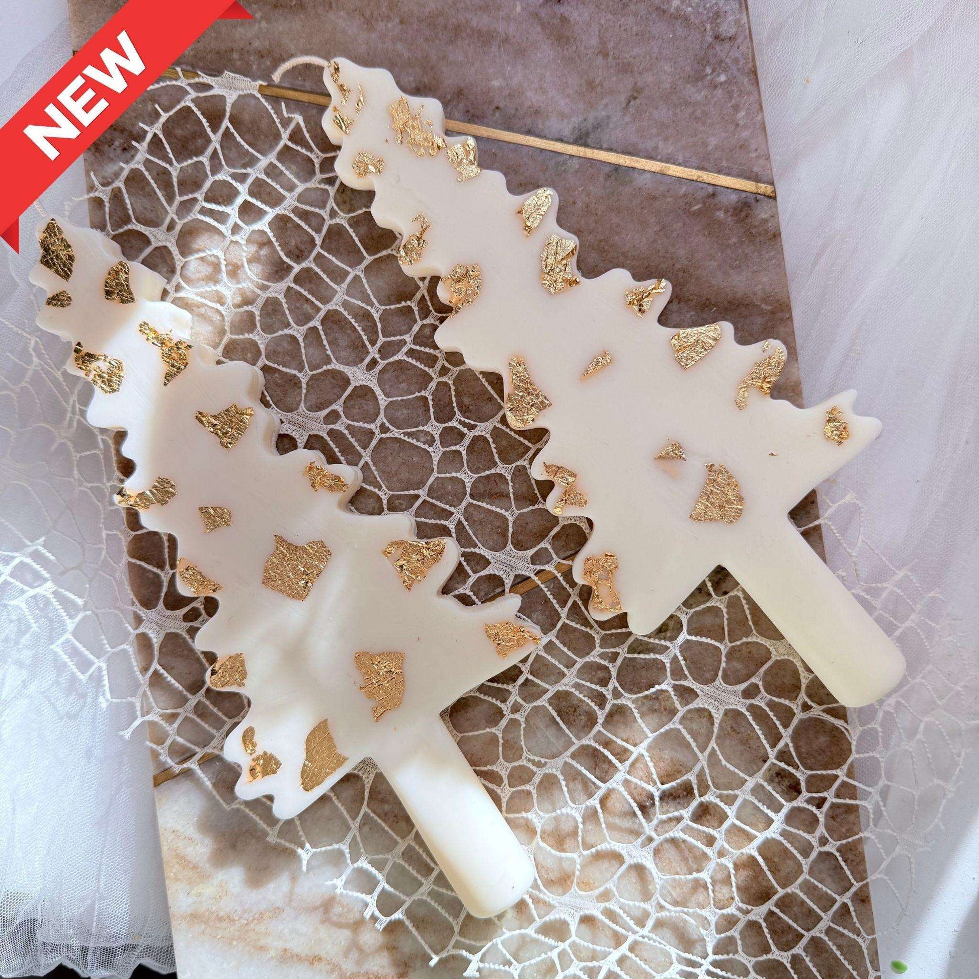 Radiant Christmas Tree Taper