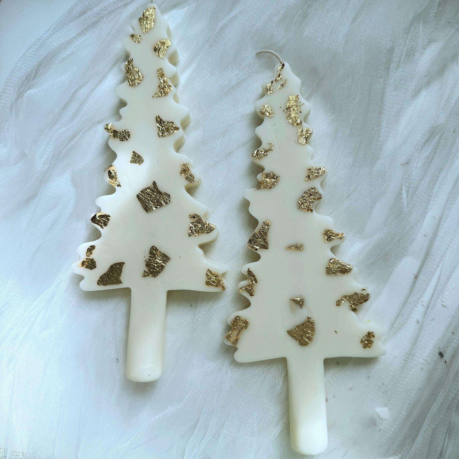 Radiant Christmas Tree Taper