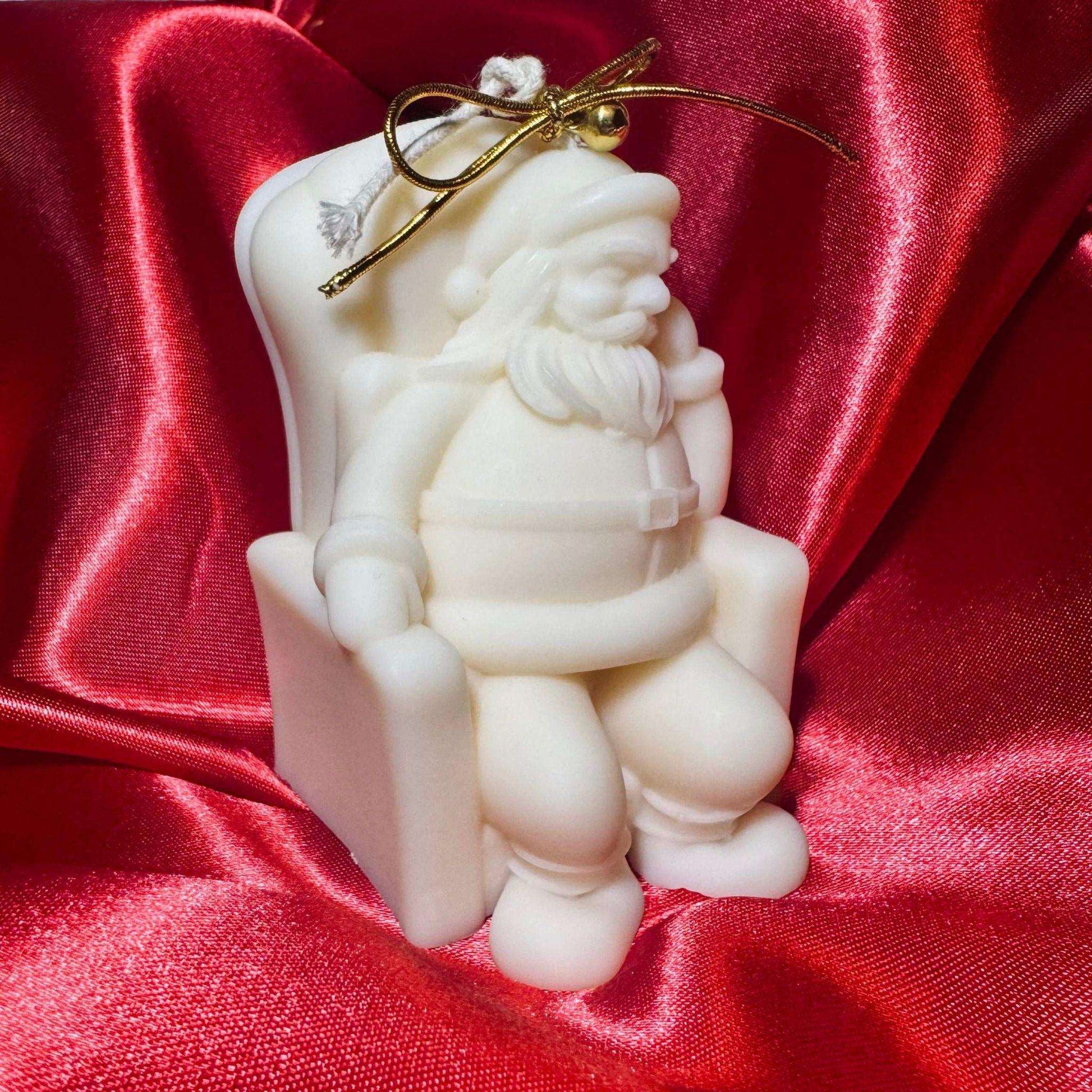 Sleeping Santa Candle - Firefly Candle Studio