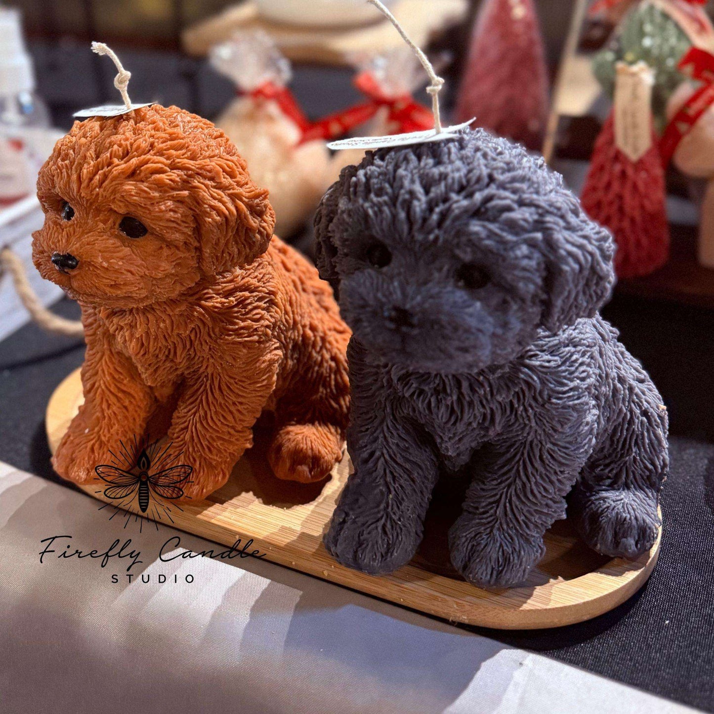 Snuggle Puppy Candle