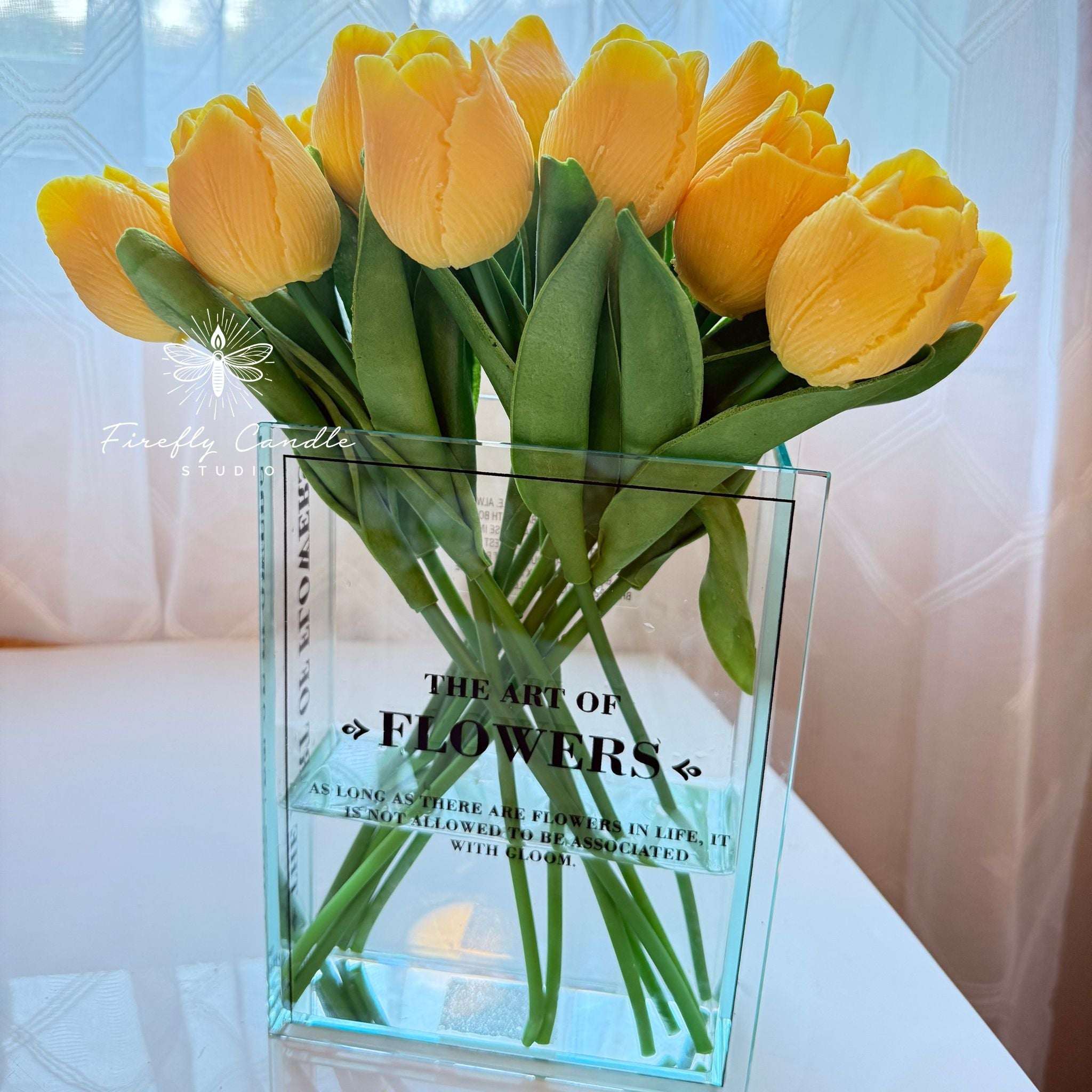 TulipsWaxmeltsFireflyCandleStu