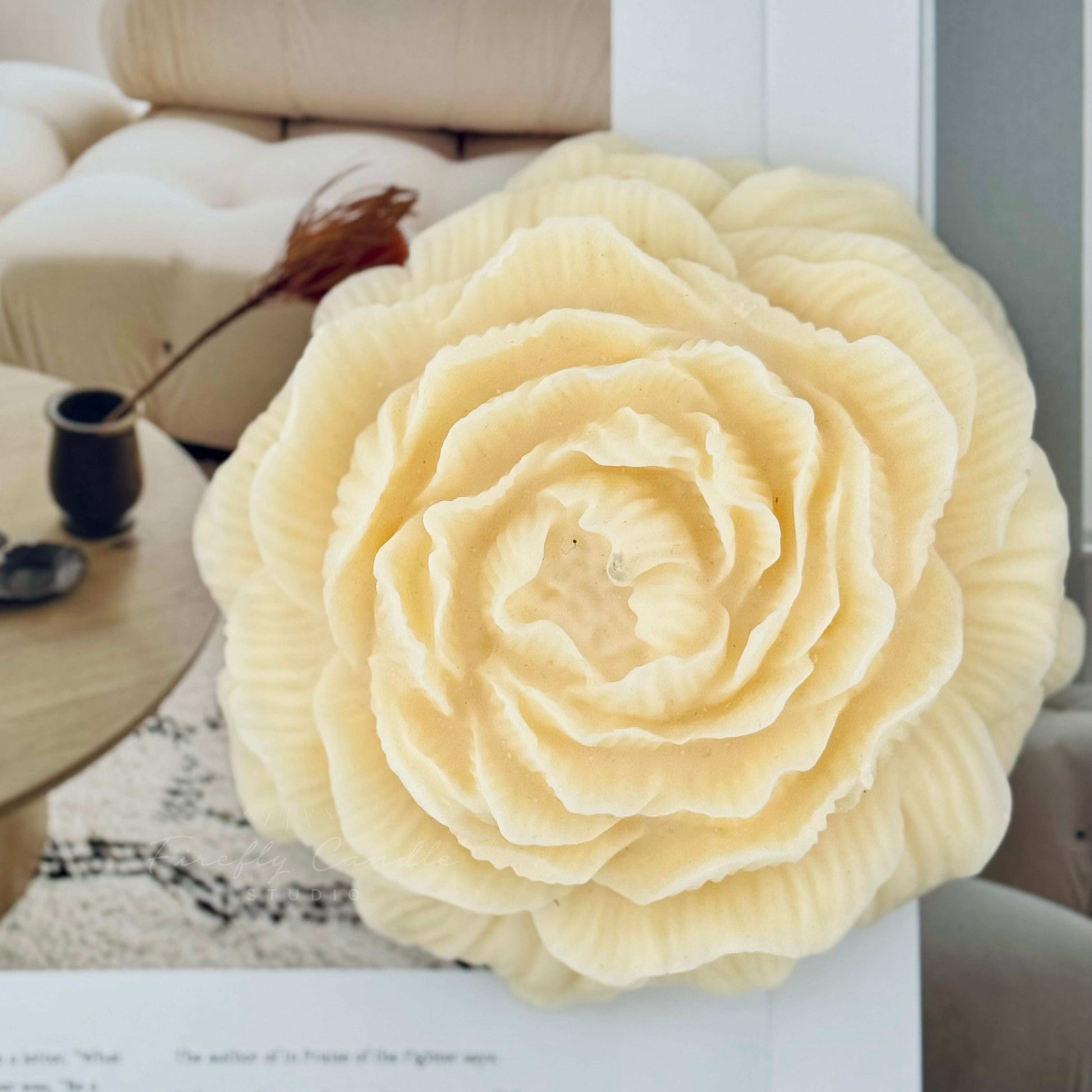 Peony Candle