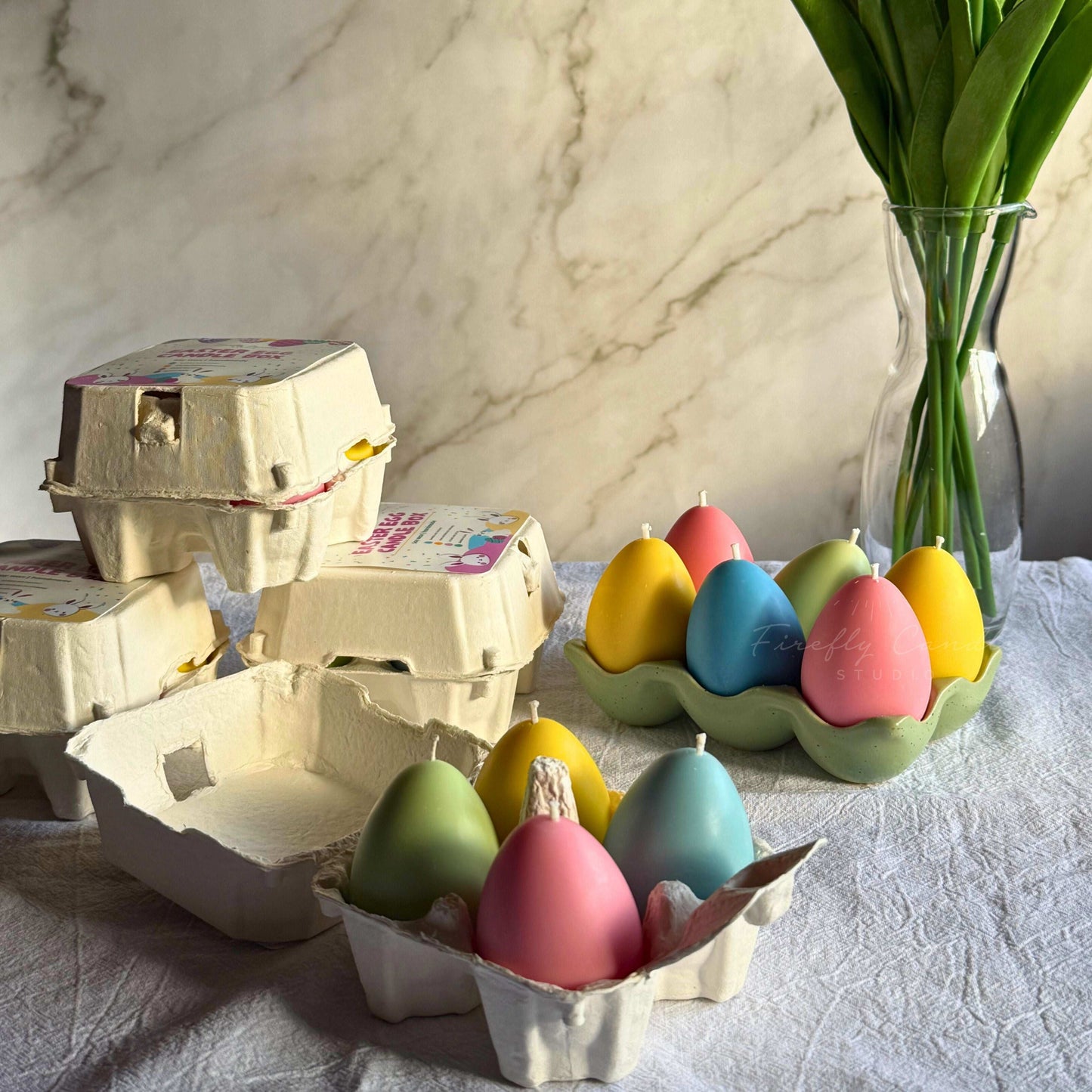 Easter Egg Candle Box