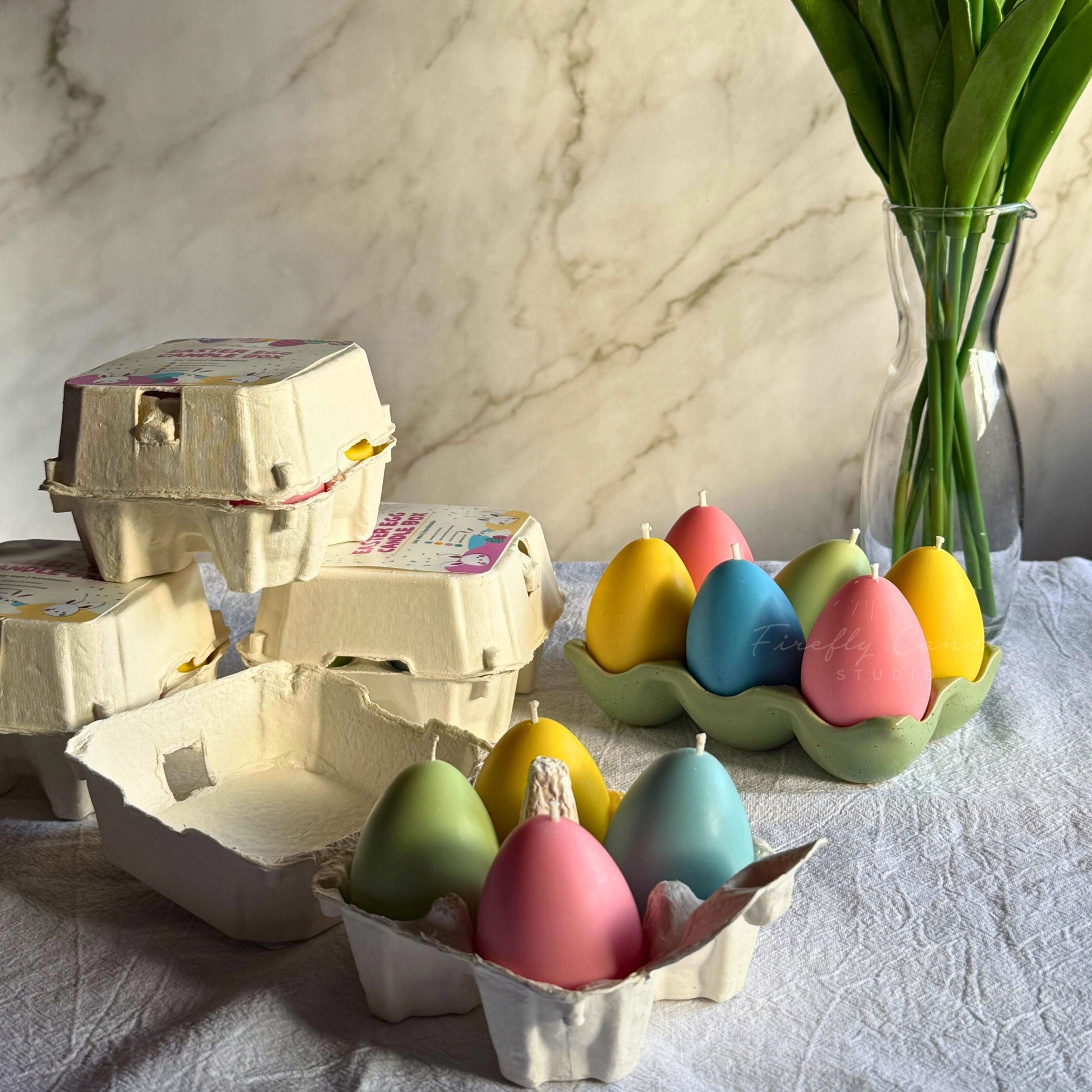 Easter Egg Candle Box