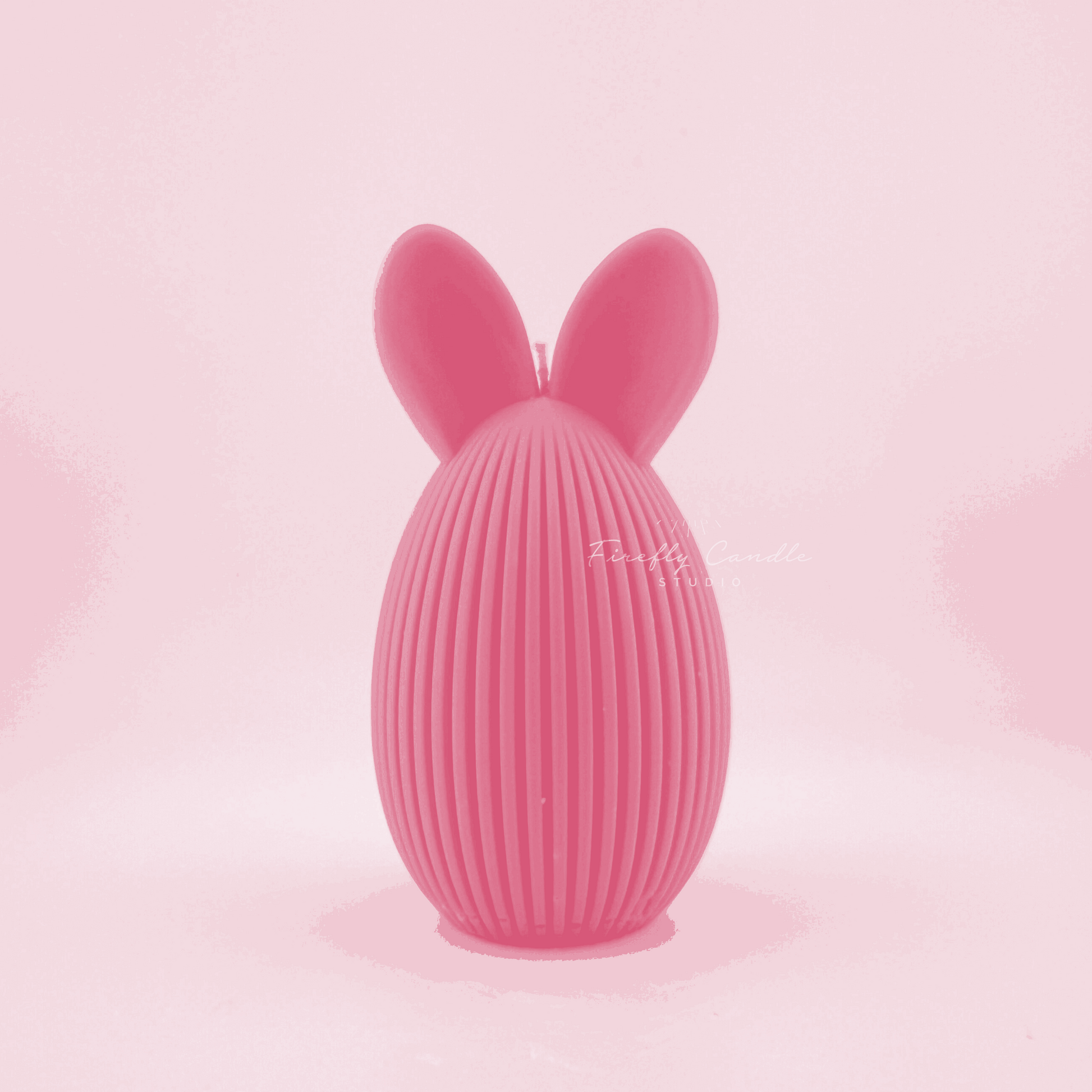 Bunny Egg Candle
